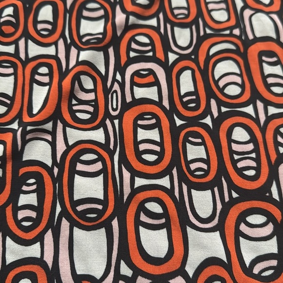 Diane Von furstenberg Ruri silk jersey boat neck chain print dress size 4 - Picture 4 of 5